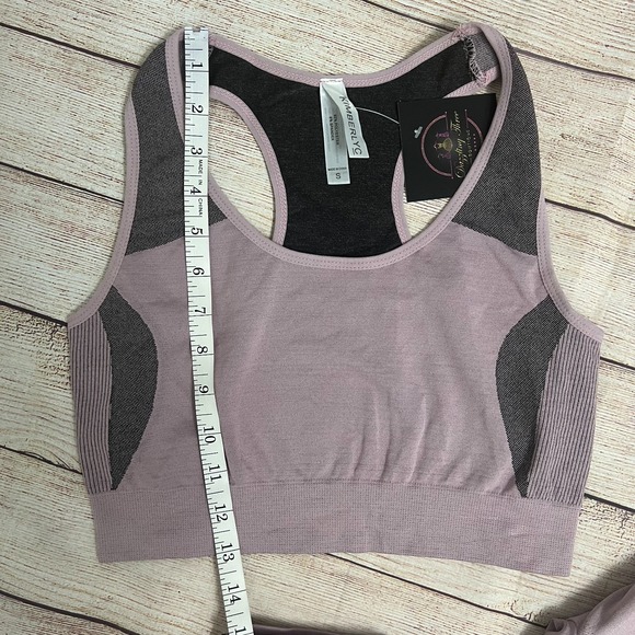 New Kimberly C Seamless Rose Pink Workout Set - Size SM | 2-Piece Activewear Set - Picture 5 of 8